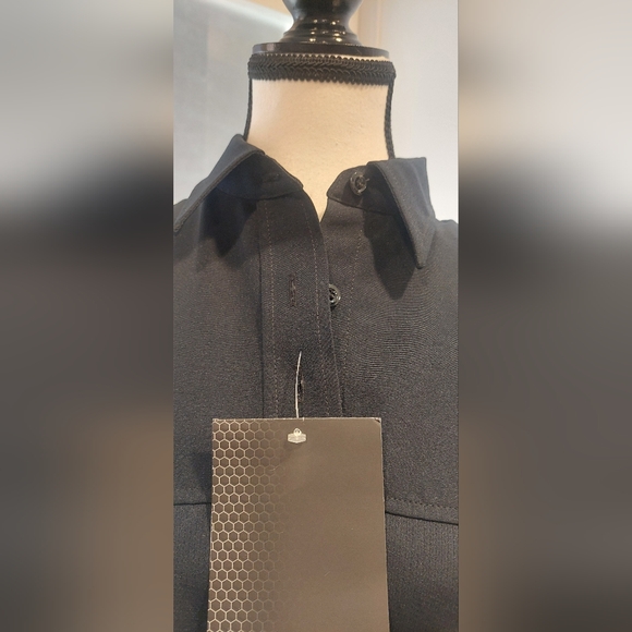 Blauer Women's Long Sleeve Black Tee - Picture 2 of 9